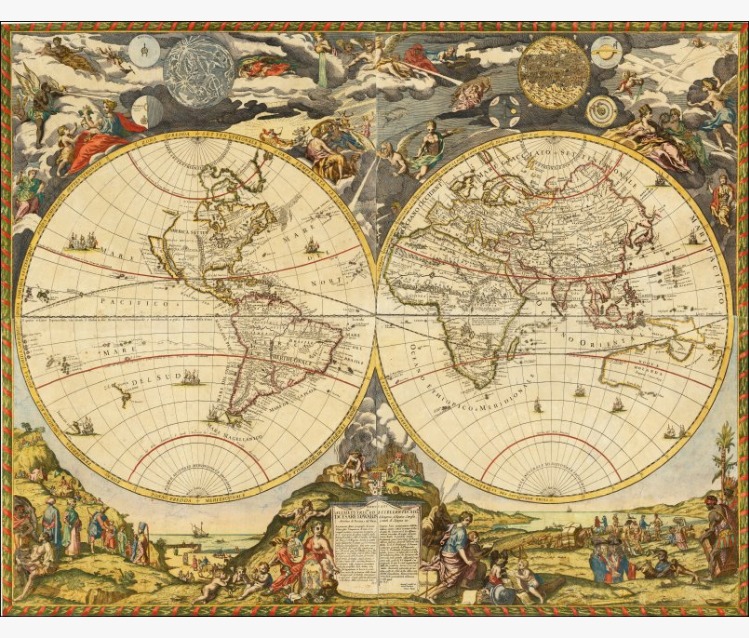 La historia de la cartografía como historia de la